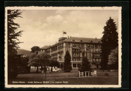 AK Baden-Baden, Hotel Bellevue Mit Park  - Baden-Baden