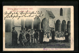 Cartolina Brixen, Jahrtausendfeier 1901 Mit Festzug  - Other & Unclassified