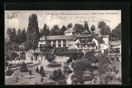 Cartolina Collalbo Sul Renon, Hotel Posta-Bemelmans Mit Parkanlage  - Autres & Non Classés