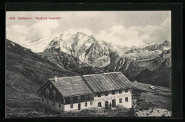 Cartolina Sellajoch, Gasthof Valentini Aus Der Vogelschau  - Altri & Non Classificati