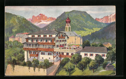 Cartolina Nova Levante, Albergo Corona, Propr.: Luigi Kaufmann  - Sonstige & Ohne Zuordnung