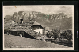 Cartolina Renon, Panorama Delle Dolomiti  - Other & Unclassified