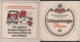 5004217 Bierdeckel Quadratisch - Schaumburger - Beer Mats
