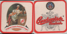 5005653 Bierdeckel Quadratisch - Budweiser (Tschechien) - Bierviltjes