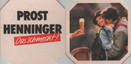 5006687 Bierdeckel Quadratisch - Henninger - Beer Mats