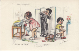 Ancienne Carte Postale - Germaine BOURET - Chacun Son Rayon - Dites Nous La Scène N°4 - Bouret, Germaine