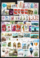 POLEN, POLSKA, , COLLECTION,  GRAND  LOT , PAGE D'ALBUM, 50 + TIMBRES  OBLITERE, GESTEMPELT - Collections