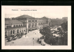 AK Hannover, Ernst-August-Platz Und Bahnhof  - Hannover
