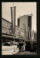 AK Dornbirn, Messegebäude, Parkende Autos  - Exhibitions