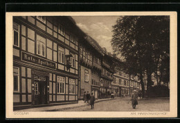 AK Goslar, Am Marktkirchhof, Rats-Apotheke  - Goslar