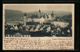 AK Sigmaringen, Gesamtansicht Aus Der Vogelschau  - Sigmaringen