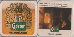 5005780 Bierdeckel Quadratisch - Gösser - Beer Mats