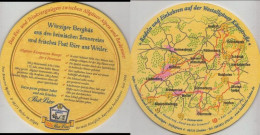 5003393 Bierdeckel Rund - Post-Brauerei, Weiler - Beer Mats