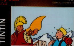 TELECARTE ETRANGERE...TINTIN - BD