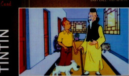 TELECARTE ETRANGERE...TINTIN - BD