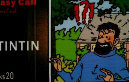 TELECARTE ETRANGERE...TINTIN - Stripverhalen