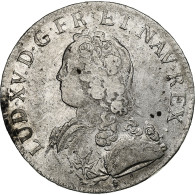 France, Louis XV, Ecu Aux Branches D'olivier, 1728, Bordeaux, Argent, TB+ - 1715-1774 Ludwig XV. Der Vielgeliebte