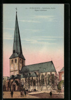 AK Euskirchen, Blick Auf Die Katholische Kirche  - Euskirchen