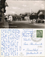 Ansichtskarte Miesbach Unterer Markt, VW Käfer Vor Geschäft 1962 - Miesbach
