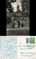 Ansichtskarte Bad Sooden-Allendorf Straßenpartie Altes Tor 1955 - Bad Sooden-Allendorf