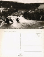 Ansichtskarte Neuhausen Am Rheinfall Rheinfall River Rhine Waterfalls 1954 - Sonstige & Ohne Zuordnung