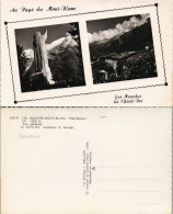 Chamonix-Mont-Blanc Le Christ-Roi & LES HOUCHES-MONT-BLANC (Hte-Savoie) 1950 - Chamonix-Mont-Blanc