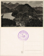 Hohenschwangau-Schwangau Panorama-Ansicht, Schloss Hohenschwangau 1930 - Other & Unclassified
