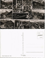 Ansichtskarte .Bayern Mehrbild-AK "Gruss Von Der Großen Alpenfahrt" 1960 - Other & Unclassified
