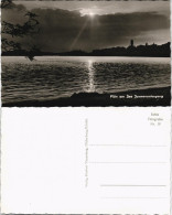 Ansichtskarte Plön Plön Am See Sonnenuntergang 1960 - Autres & Non Classés
