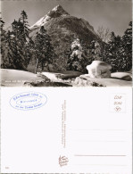 Ansichtskarte Mittenwald Blick Von Der Ederkanzel Auf Wetterstein 1960 - Mittenwald