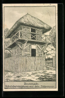 AK Butzbach, Römischer Wachtturm Auf Dem Schrenzer  - Butzbach