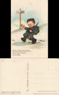 Ansichtskarte  Künstlerkarten - Militär Junge Als Soldat Italien Italia 1963 - Zonder Classificatie