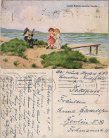 Künstlerkarte Ad. Hoffmann Leise Flehen Meine Lieder 1918   1. Weltkrieg - Peintures & Tableaux