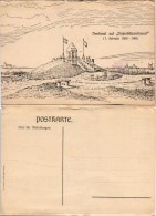 Ansichtskarte Meldorf Denkmal Auf „Dusenddüwelswarf“ Künstlerkarte 1900 - Autres & Non Classés