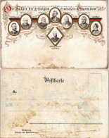 Ansichtskarte  Die Führer Der Geinigten Deutschen Opposition Politik 1909 - Unclassified