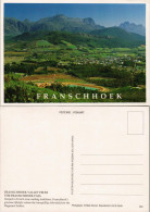 Postcard Südafrika FRANSCHHOEK VALLEY FROM THE FRANSCHHOEK PASS 1980 - Zuid-Afrika