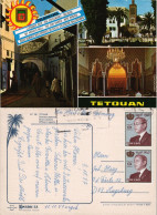 Tétouan Tetuán تطوان Tiṭwān Ansichten Mehrbild-AK, Multi-View-Postcard 1987 - Altri & Non Classificati