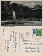 Bad Reichenhall Park Ansicht Mit Springbrunnen, Wasserspiele 1953 - Bad Reichenhall