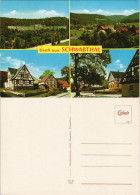 Ansichtskarte Schwabthal (Schwabtal) 4 Bild - Fachwerkhäuser 1976 - Other & Unclassified