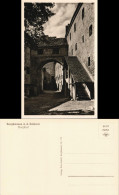 Ansichtskarte Burghausen A.d.S. Burg / Burghof 1950 - Other & Unclassified