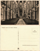 Ansichtskarte Innere Altstadt-Dresden Hofkirche - Innen 1932 - Dresden