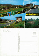 Ansichtskarte Friedberg Mehrbildkarte Mit 4 Ortsansichten 1980 - Autres & Non Classés