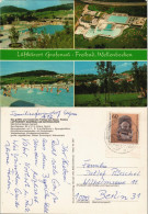 Grafenau (Niederbayern) Ferienanlage Freibad Mehrbild-AK 4 Ansichten 1975 - Other & Unclassified