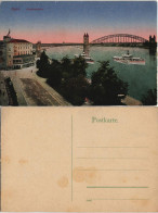 Ansichtskarte Bonn Rheinbrücke Rhein Panorama 1910 - Bonn