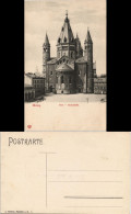 Ansichtskarte Mainz Dom - Nordansicht, Domplatz 1905 - Mainz