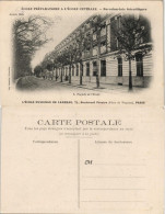CPA Paris L'ÉCOLE DUVIGNAU DE LANNEAU, 71, Boulevard Péreire 1906 - Autres & Non Classés