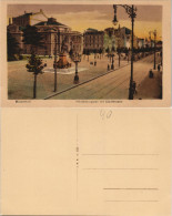 Ansichtskarte Düsseldorf Hindenburgwall Mit Stadttheater 1920 - Düsseldorf