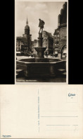 Ansichtskarte Dortmund Marktbrunnen, Geschäfte - Kutsche 1929 - Dortmund
