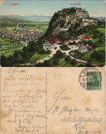 Singen (Hohentwiel) Stadt, Hohenwiel, Hotel Und Scheffellinde 1913 - Singen A. Hohentwiel