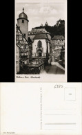 Ansichtskarte Wertheim Straßenpartie An Der Kilianskapelle 1930 - Wertheim